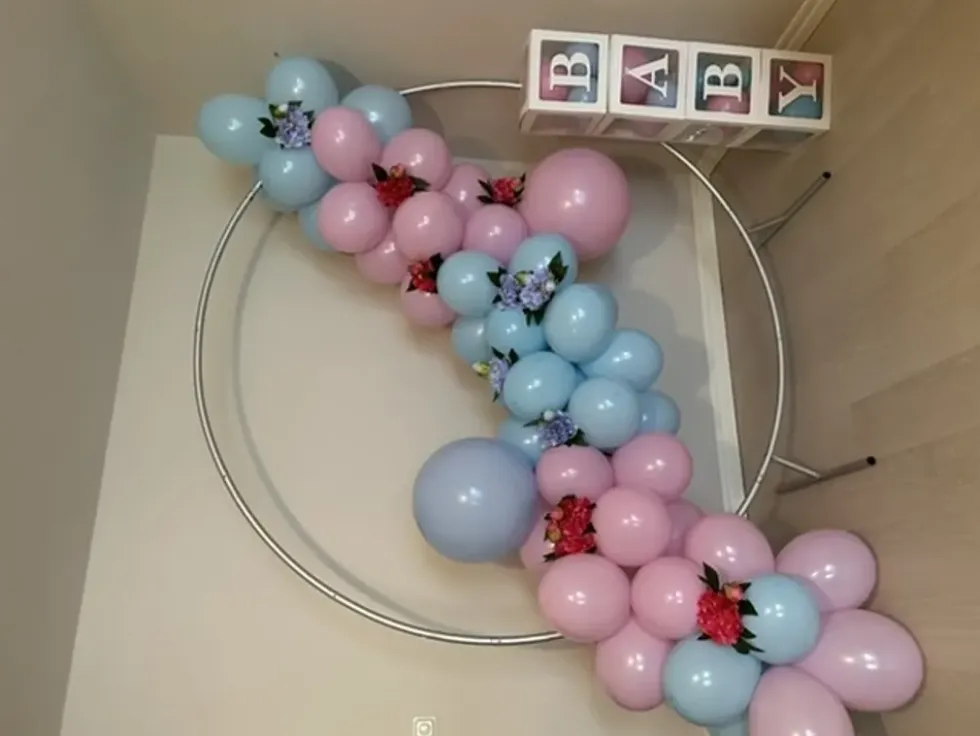 Ballonger Pastell Blå