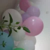 Ballonger Pastell Flerfärgade