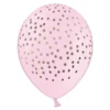 Ballonger Prickar Rosa/Silver