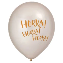 Ballonger Pärlemor Hurra! Hurra! Hurra!