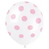 Ballonger Rosa Prickiga