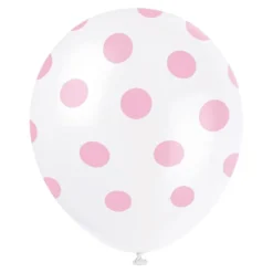 Ballonger Rosa Prickiga