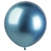 Ballonger Shiny Blå Runda Stora