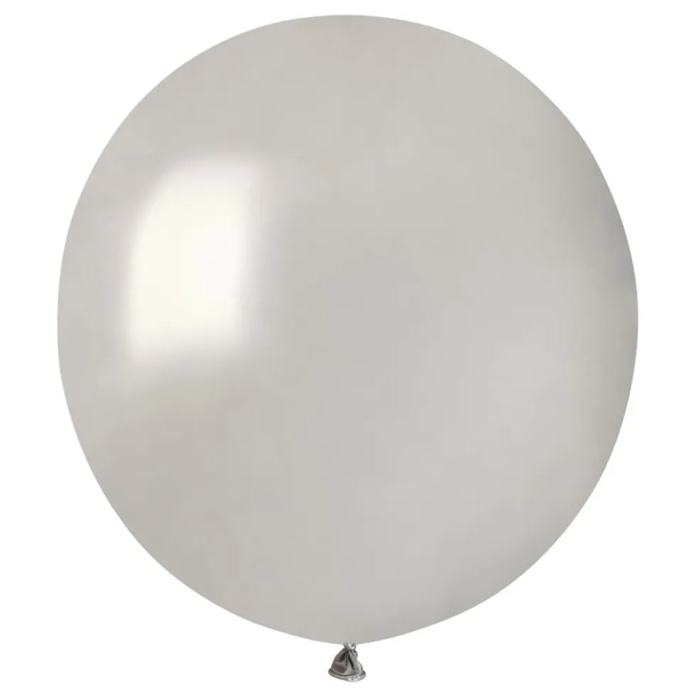 Ballonger Silver Runda Stora