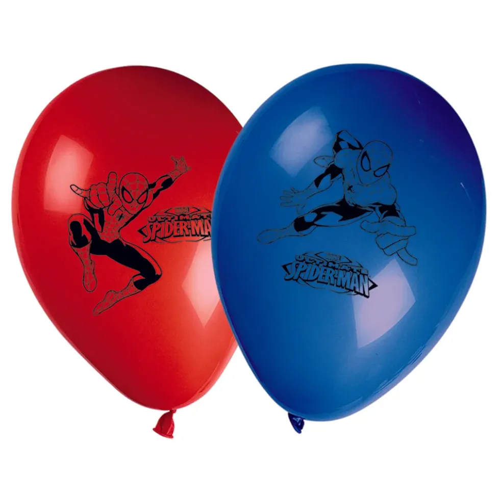 Ballonger Spider-Man Röd/Blå
