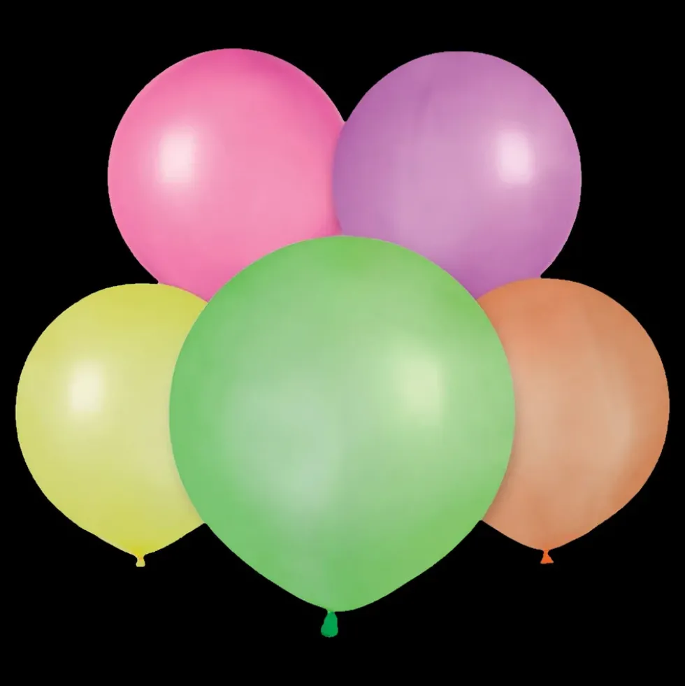 Ballonger Stora Neon Flerfärgade