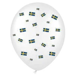 Ballonger Svenska Flaggor