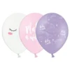 Ballonger Unicorn Vit/Rosa/Lila