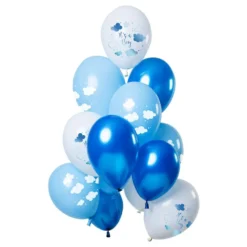Ballonger Vit/Blå Its a Boy