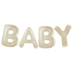 Ballonggirlang Baby Krämvit