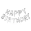 Ballonggirlang Happy Birthday Silver