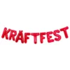 Ballonggirlang Kräftfest Röd
