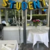 Ballonggirlang Student Blå/Gul