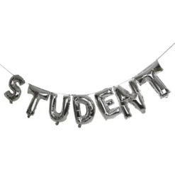 Ballonggirlang Student Silver Metallic