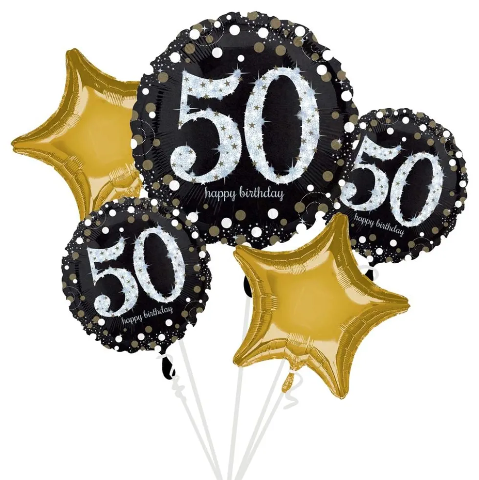Ballongkit Svart/Guld 50 år