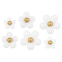 Ballongkit Vita Blommor