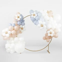 Ballongkit Vita Blommor