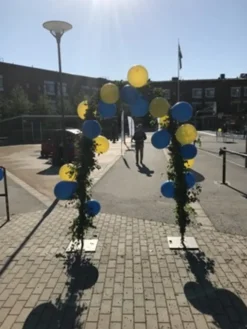 Ballongkombo Blå/Gul