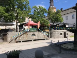 Ballongkombo Blå/Gul