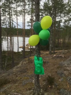 Ballongkombo Grön/Limegrön/Mörkgrön