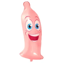 Ballong Kondom med Ansikte