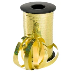 Ballongsnöre Glitter Guld