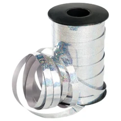 Ballongsnöre Glitter Silver