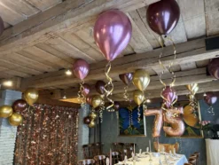Ballongsnöre Metallic Guld