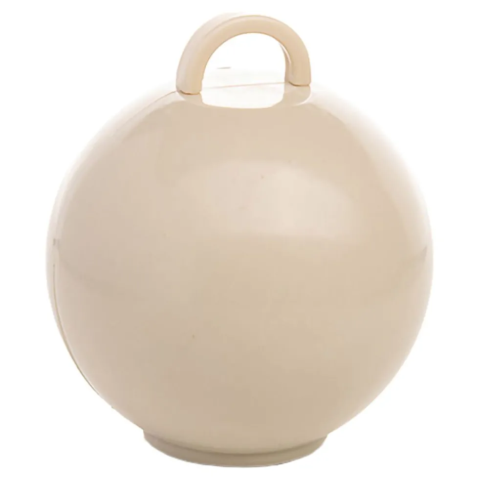 Ballongvikt Bubbla Cremevit