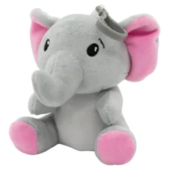Ballongvikt Elefant Rosa med Ögla Liten