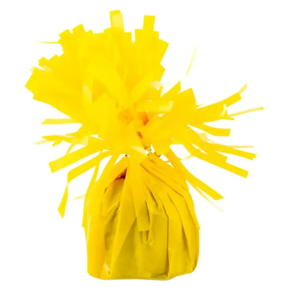 Ballongvikt Folie Gul