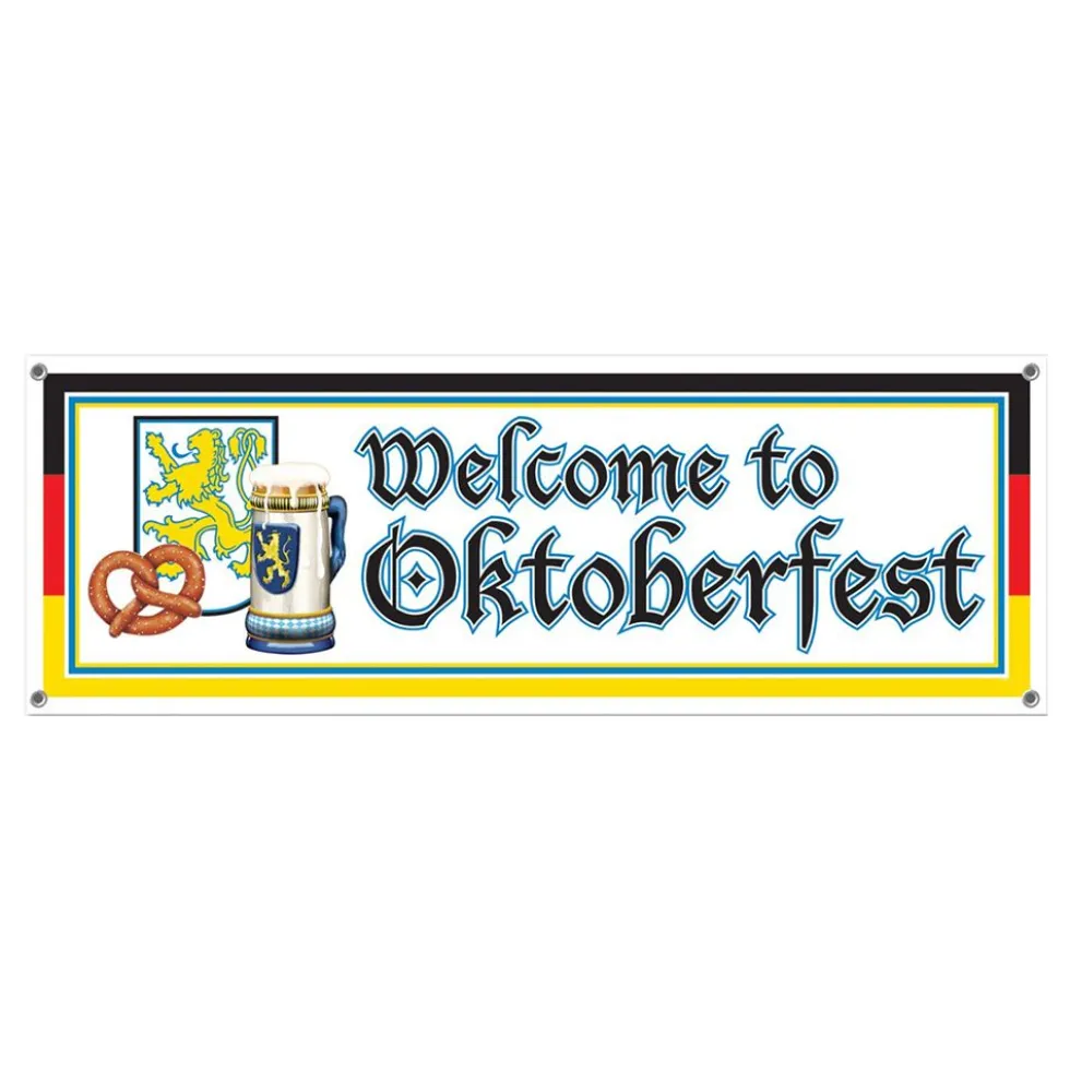 Banderoll Welcome to Oktoberfest