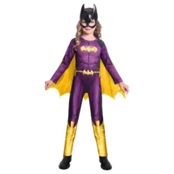 Batgirl Comic Barn Maskeraddräkt