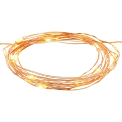 Batteridriven LED Ljusslinga Koppar