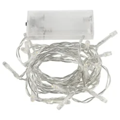 Batteridriven LED Ljusslinga Transparent
