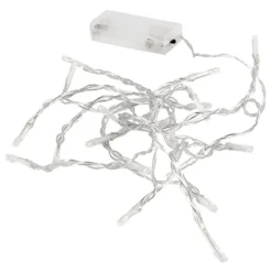 Batteridriven LED Ljusslinga Transparent