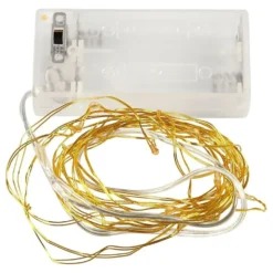 Batteridriven LED Ljusslinga Guld