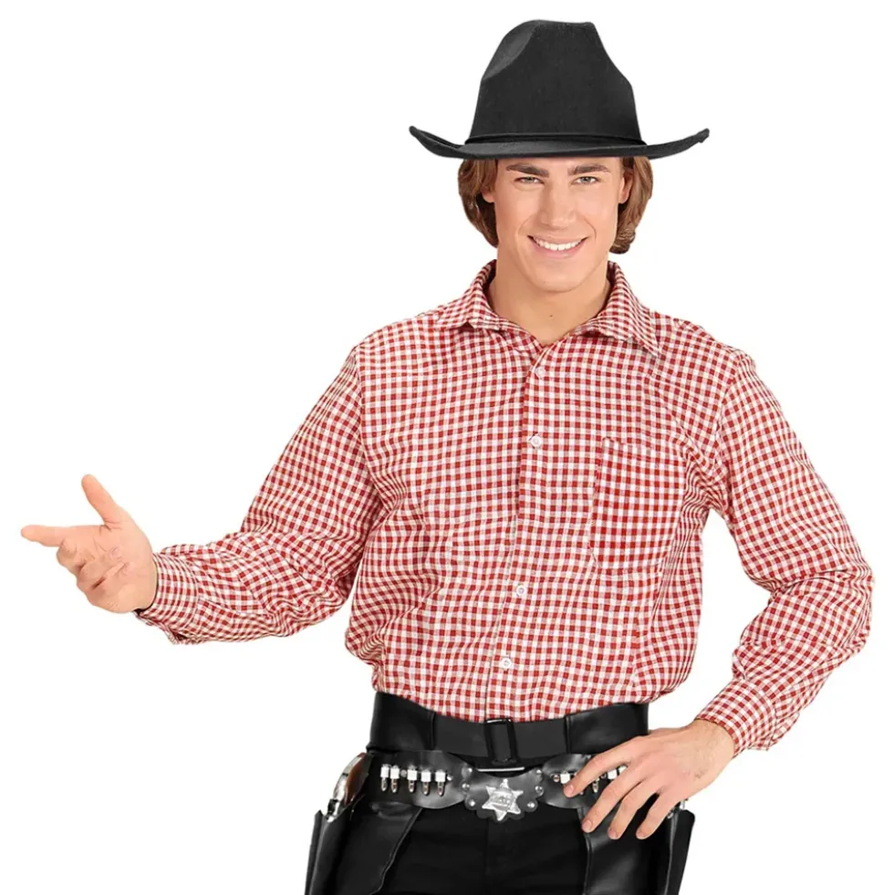 Bavarian Rödrutig Skjorta