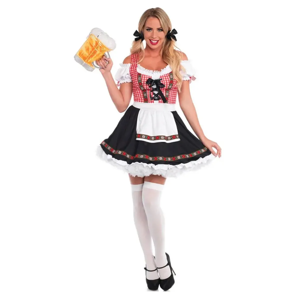 Beer Garden Klänning Deluxe Maskeraddräkt