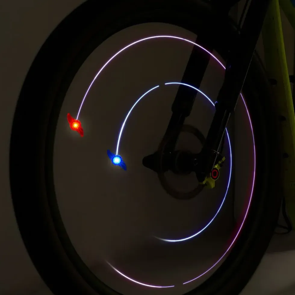 Belysning till Cykelhjul Space