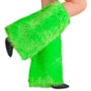 Benvärmare Fluffiga Neongrön
