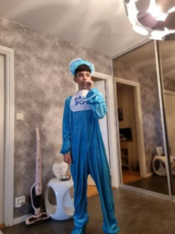 Big Baby Blå Maskeraddräkt