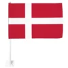 Bilflaggor Danska Flaggan