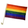 Bilflaggor Pride Flaggan