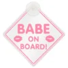 Bilskylt Babe On Board