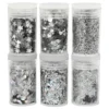 Bio-Glitter Blandade Silver Set