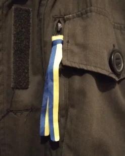 Blå/Gult Band på Rulle