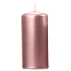 Blockljus Metallic Roséguld
