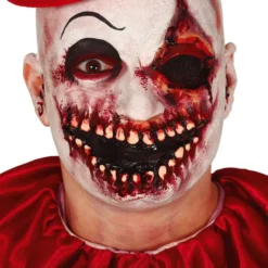 Blodig Clownmun i Latex