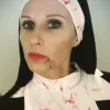 Blodig Nunna Maskeraddräkt